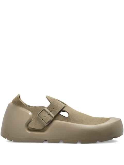 Birkenstock Reykjavik buckle-strap nubuck leather sneakers Neutrals 1031580