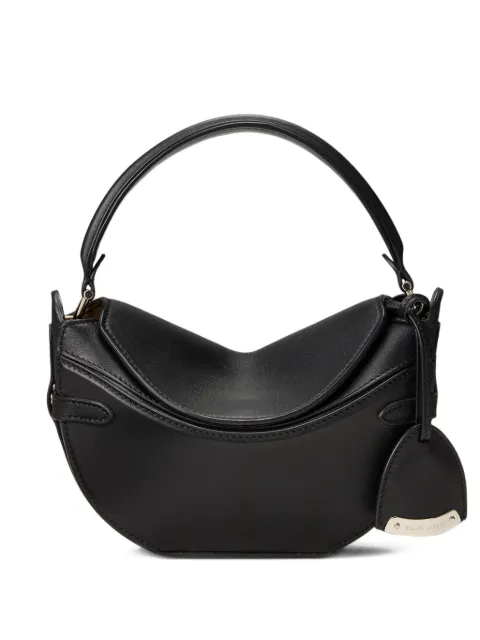 Ralph Lauren Collection top-handle leather mini bag Black 435P16444002