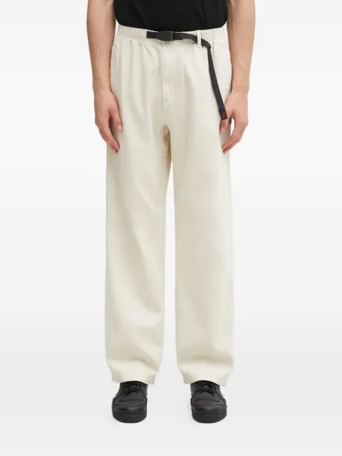 Gramicci Hemp Straight Fit belted trousers Neutrals G5FMP140