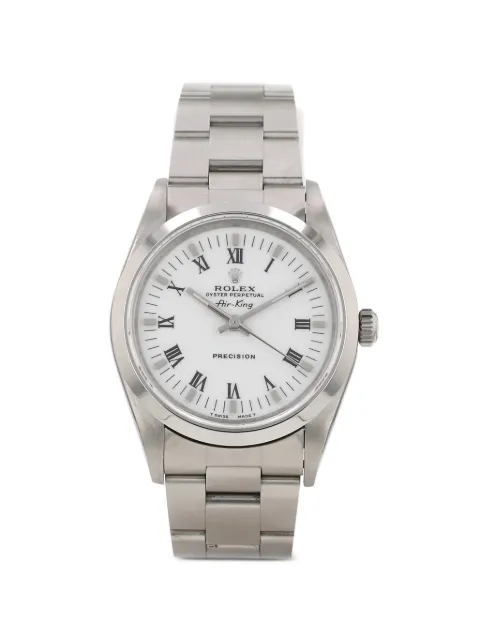 Rolex 1993 Air King 34mm watch White 425641