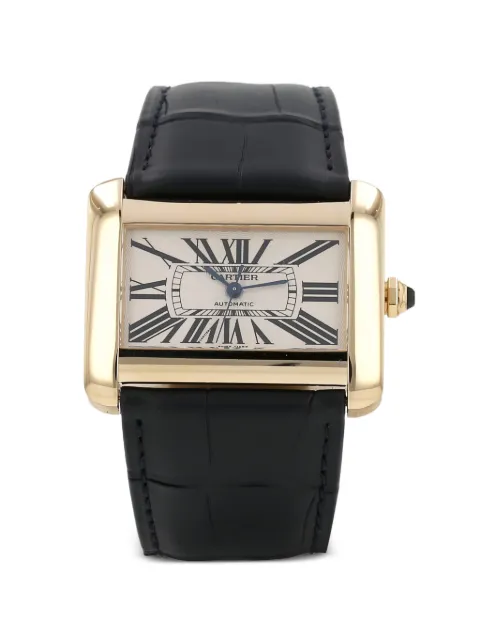 Cartier 2000 Tank Divan 38mm watch Silver 425078