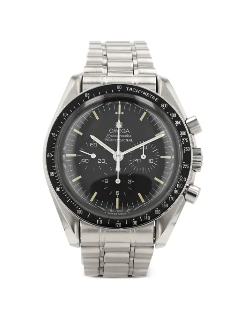 OMEGA 1990s Speedmaster 42mm watch Black 424277