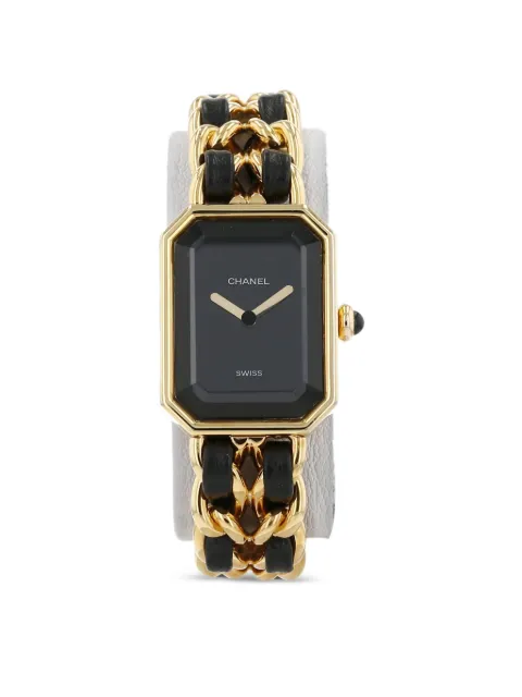 CHANEL Pre-Owned 1990s Première 20mm watch Black 424233