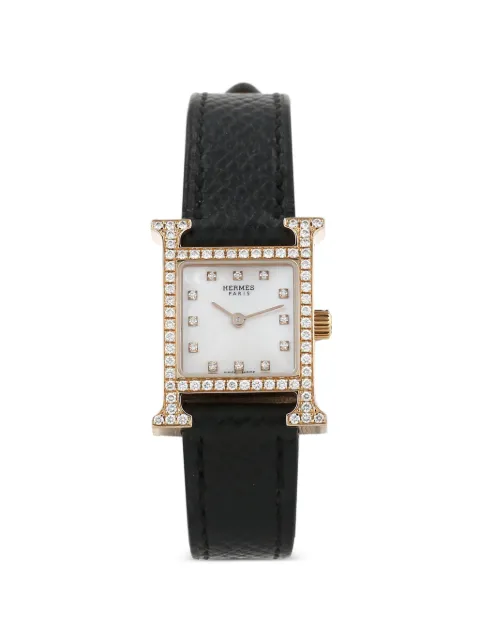 Hermès Pre-Owned 2020s Heure H 20mm watch Neutrals 424103