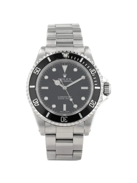 Rolex 2002 Submariner round case 40mm watch Black 419103