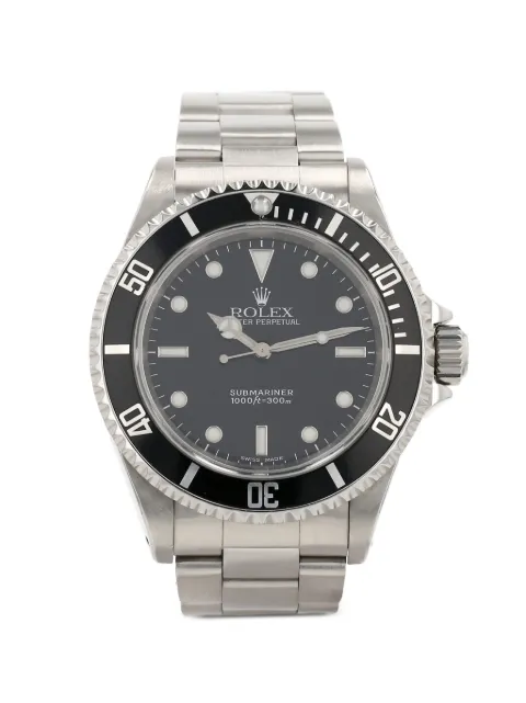 Rolex 2005s Submariner round case 40mm watch Black 419127