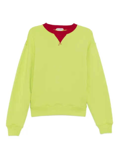 JW Anderson contrast-collar sweatshirt Green JW0253PG1901