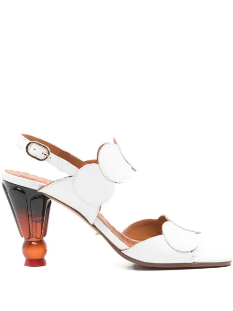 Chie Mihara Urana buckle sandals White URANA