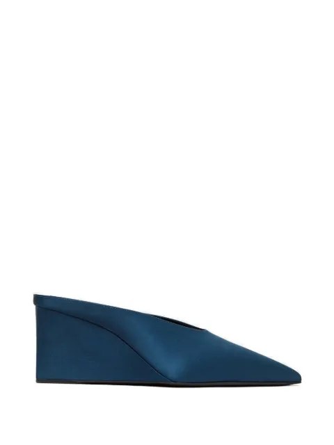 Alaïa wedge ballet flats Blue AA3M104A024