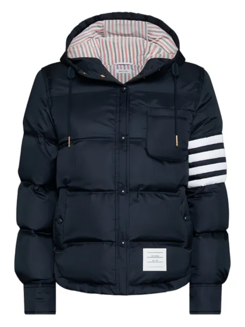 Thom Browne down hooded jacket Blue FBD076XF1095