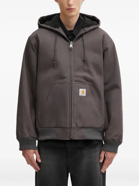 Carhartt WIP hooded zip-up jacket Grey I023083