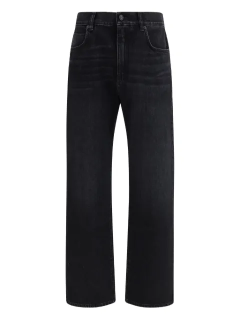Balmain loose jeans Black GH1ML135DG13