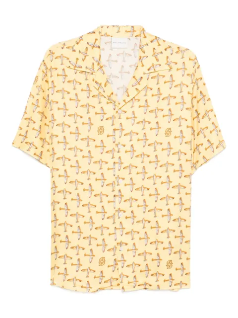 Drôle De Monsieur Skyline shirt Yellow JSH230VI028YL00YL