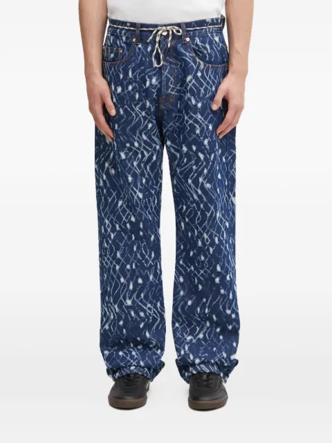 Aries printed jeans Blue AR3232304