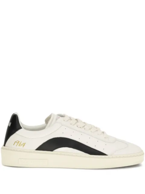DSQUARED2 Rider leather sneakers Neutrals SNM044118908696
