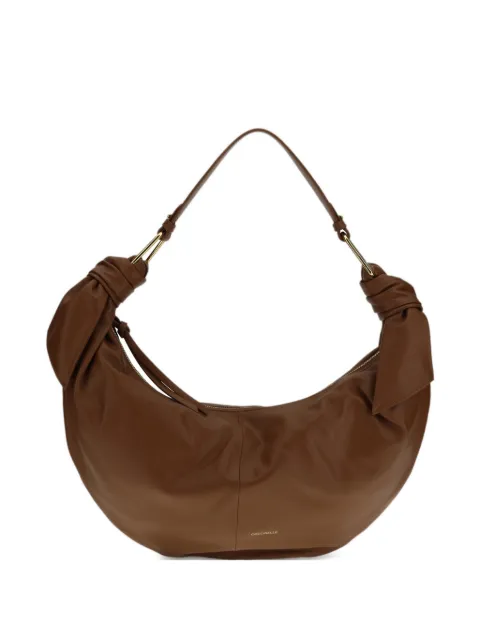 Coccinelle large Furoshiki knotted shoulder bag Brown E1U1A130101