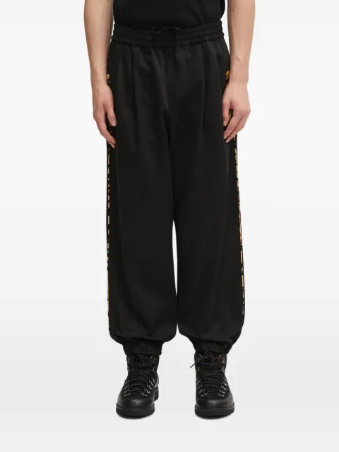 WACKO MARIA drawstring track pants Black 25FWWMOPT01