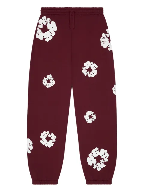 Denim Tears Wreath track pants Red DT251
