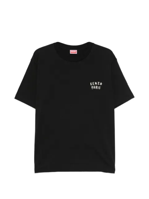 Kenzo Boke Heart logo-print heart-motif T-shirt Black FG55TS4054SY