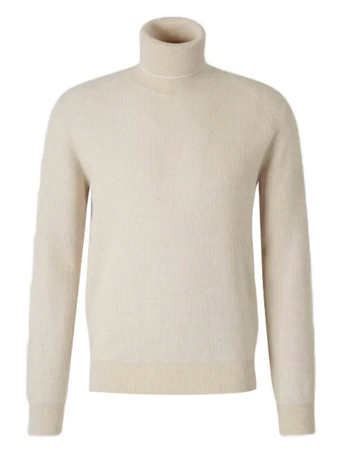 Brioni ribbed sweater Neutrals UMU30LOCK12