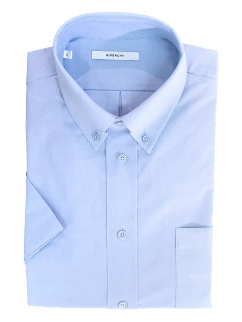 Givenchy pocket buttoned shirt Blue BM617X16DF