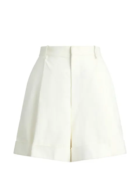 Ralph Lauren Collection Hannes lambskin shorts Neutrals 290P16418001