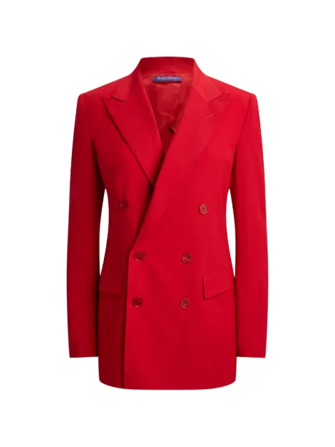 Ralph Lauren Collection Ramona double-breasted ramona blazer Red 290P16114001
