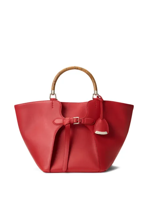 Ralph Lauren Collection Ralph calfskin tote bag Red 435977825007
