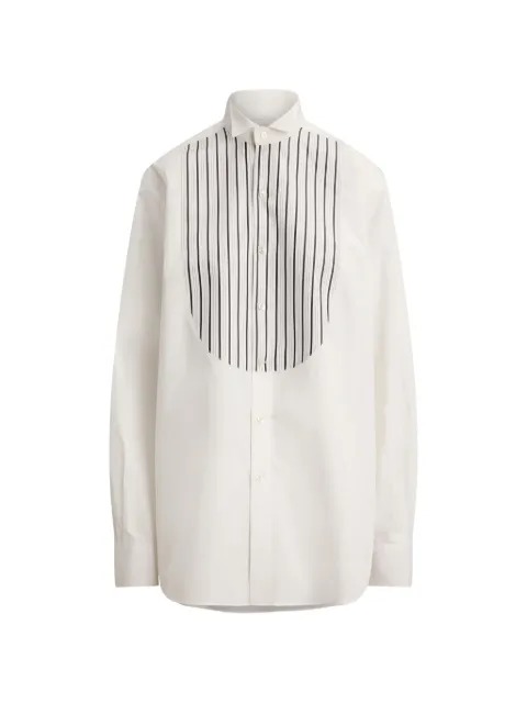 Ralph Lauren Collection Courtney striped shirt White 290P16051001