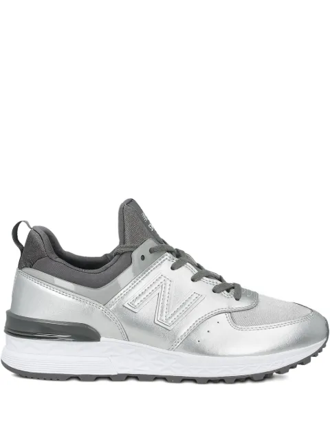 New Balance 574 lace-up sneakers Silver WS574SFG