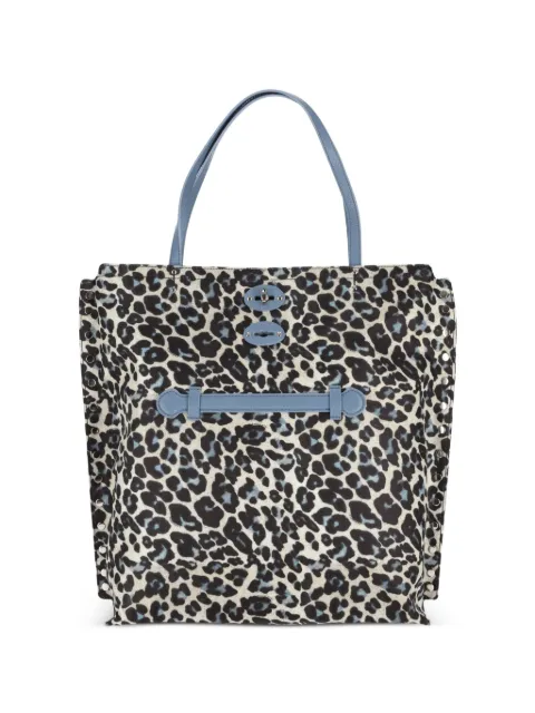 Zanellato A'Spasso animal print tote bag Neutrals 0698002010000M
