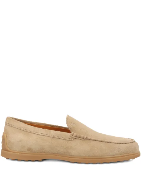 Tod's suede flat shoes Neutrals XXM78L0AJ30RE0