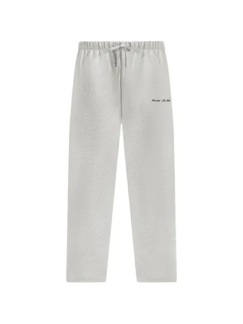 Manière De Voir JS003 unisex Signature wide leg joggers Grey UNX0028