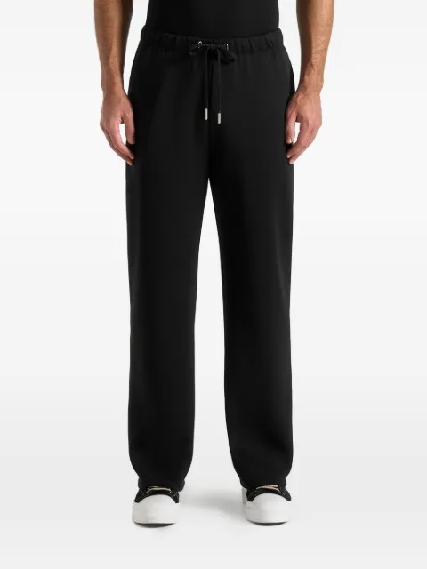 Manière De Voir Avery unisex neoprene relaxed fit joggers Black UNX0025
