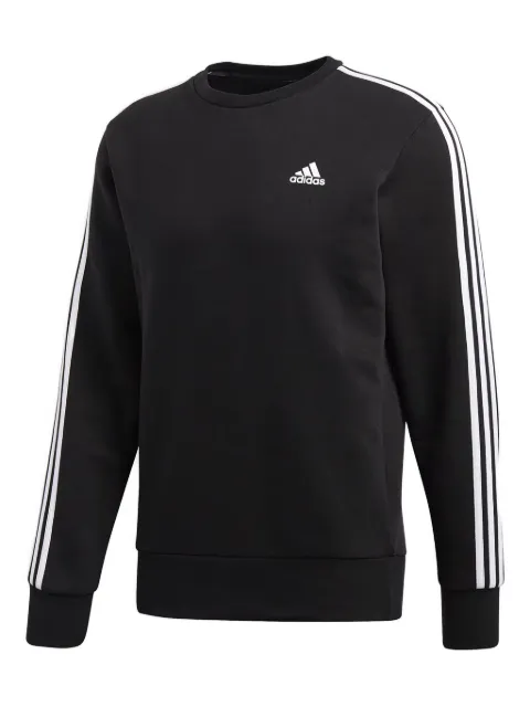 adidas 3-stripes crew-neck sweatshirt Black BQ9645