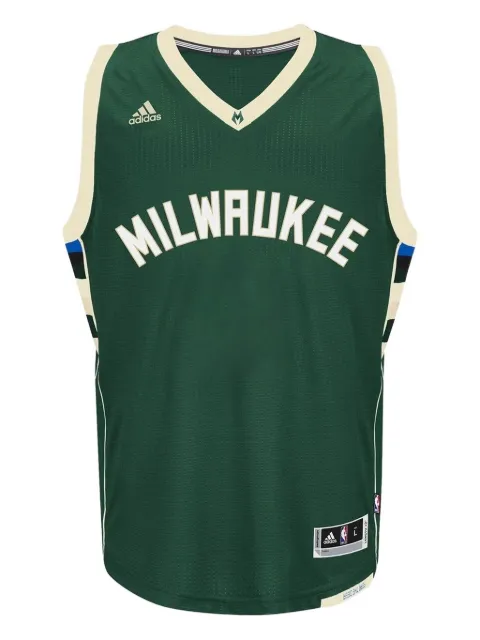 adidas v-neck swingman T-shirt Green A74055