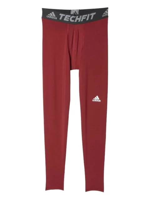 adidas logo-detail leggings Red AY9015