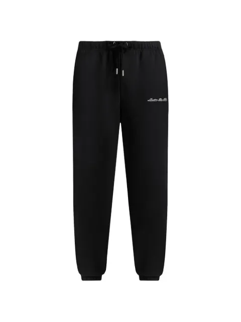 Manière De Voir JS005 in black Signature regular-fit cuffed joggers Black MAN3526