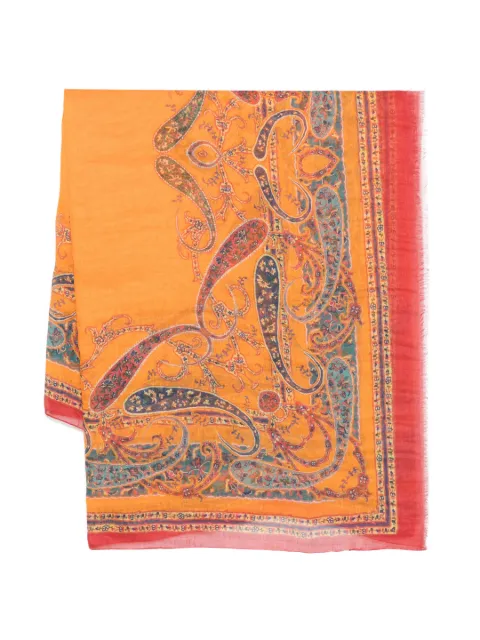 ETRO paisley-print scarf Orange WATA0006AKE00X0851X0851