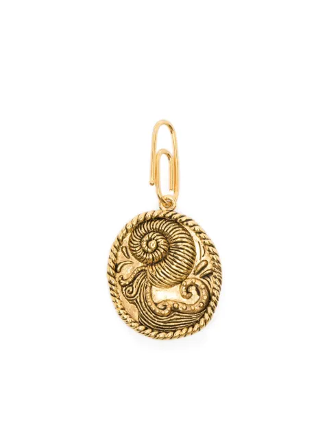 Aurelie Bidermann Aquarius zodiac charm Gold EXCF24PD35MG