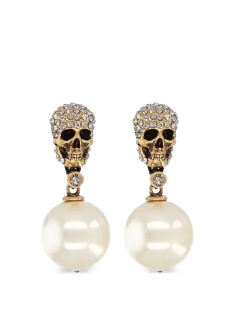 Alexander McQueen Skull earrings Gold 855396I170A
