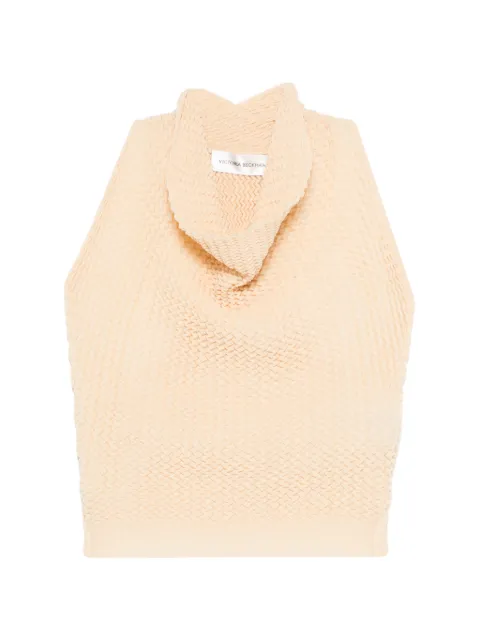 Victoria Beckham sleeveless top Neutrals 1226KTP007267A