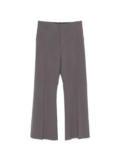 Victoria Beckham straight-leg folded trousers Grey 1226WTR007217A