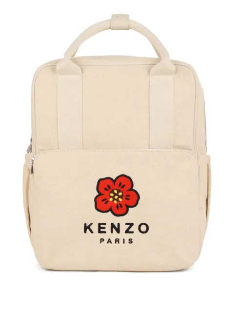 Kenzo Kids Boke Flower changing backpack Neutrals K61827