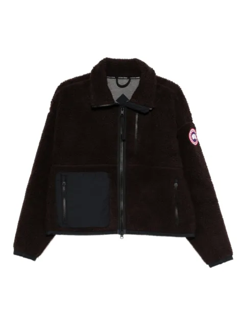 Canada Goose Simcoe zip-fastening fleece jacket Brown 1101W