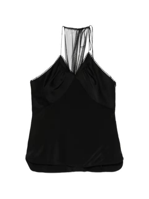 Victoria Beckham gathered halterneck top Black 1226WTP007297A