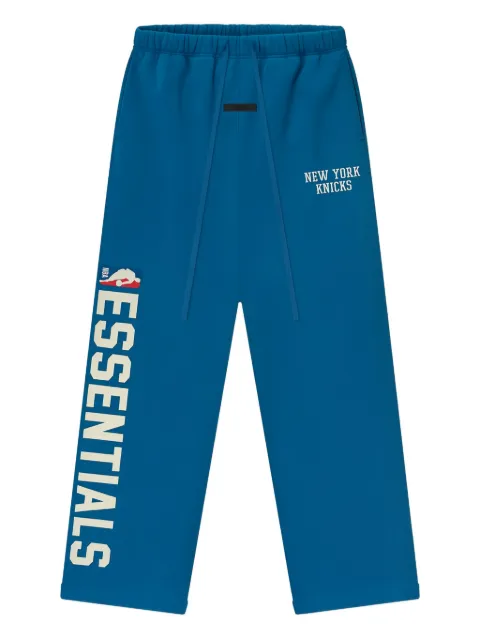FEAR OF GOD ESSENTIALS logo trousers Blue 130NB258408F