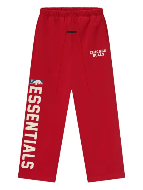 FEAR OF GOD ESSENTIALS drawstring print trousers Red 130NB258406F