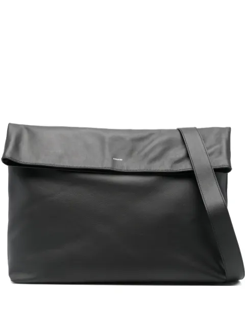 HERSKIND flap leather shoulder bag Black 5892277001
