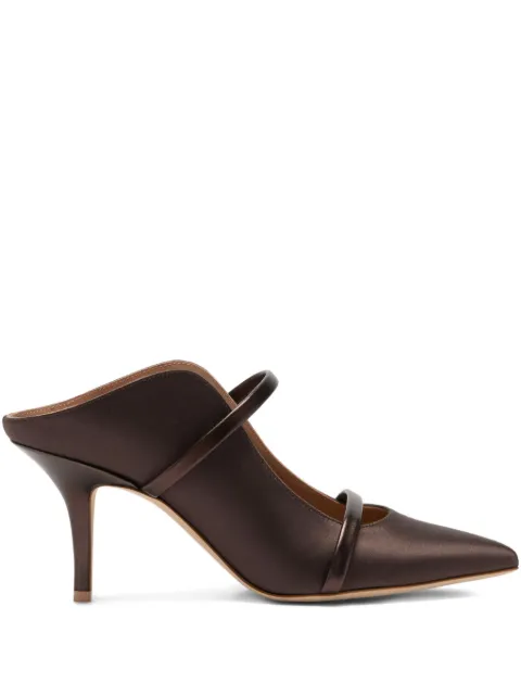Malone Souliers Maureen strap-detail mules Brown MAUREEN70482